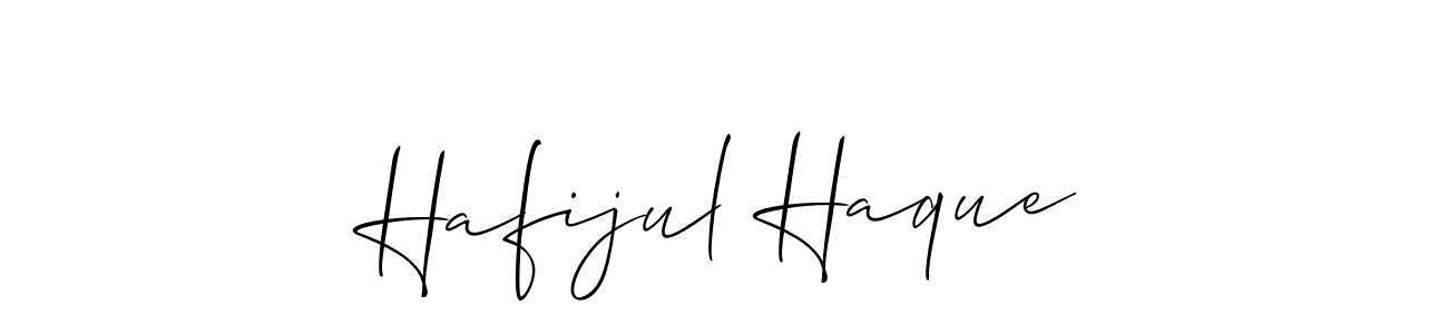 The best way (Allison_Script) to make a short signature is to pick only two or three words in your name. The name Hafijul Haque include a total of six letters. For converting this name. Hafijul Haque signature style 2 images and pictures png