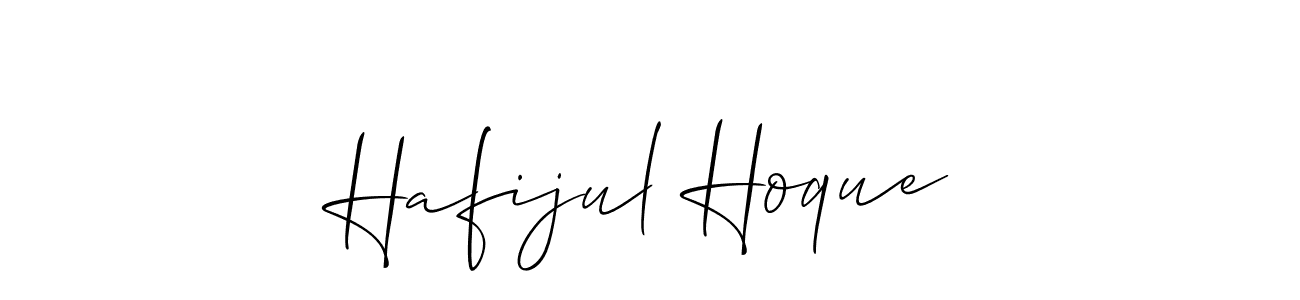 Create a beautiful signature design for name Hafijul Hoque. With this signature (Allison_Script) fonts, you can make a handwritten signature for free. Hafijul Hoque signature style 2 images and pictures png