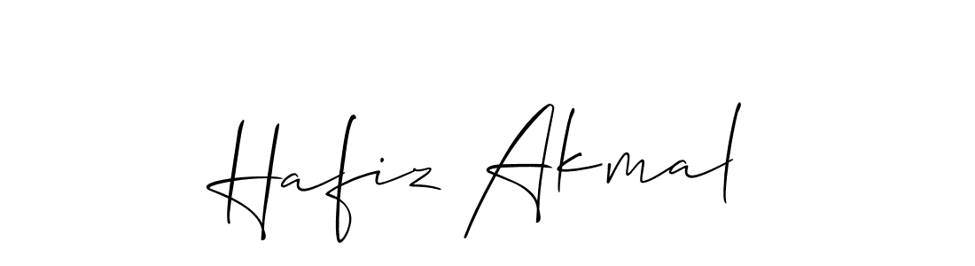 Also we have Hafiz Akmal name is the best signature style. Create professional handwritten signature collection using Allison_Script autograph style. Hafiz Akmal signature style 2 images and pictures png