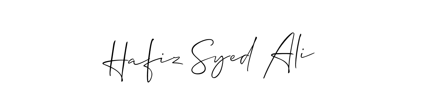 Check out images of Autograph of Hafiz Syed Ali name. Actor Hafiz Syed Ali Signature Style. Allison_Script is a professional sign style online. Hafiz Syed Ali signature style 2 images and pictures png