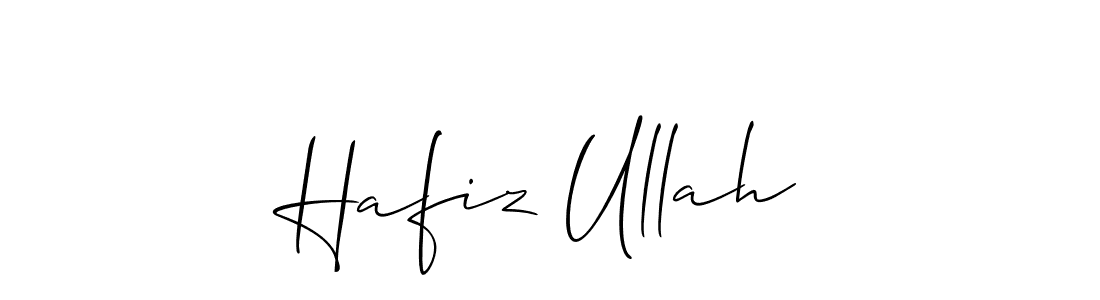 Create a beautiful signature design for name Hafiz Ullah. With this signature (Allison_Script) fonts, you can make a handwritten signature for free. Hafiz Ullah signature style 2 images and pictures png