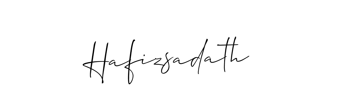 You should practise on your own different ways (Allison_Script) to write your name (Hafizsadath) in signature. don't let someone else do it for you. Hafizsadath signature style 2 images and pictures png