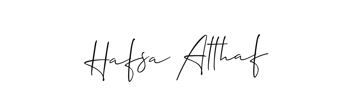 Once you've used our free online signature maker to create your best signature Allison_Script style, it's time to enjoy all of the benefits that Hafsa Althaf name signing documents. Hafsa Althaf signature style 2 images and pictures png