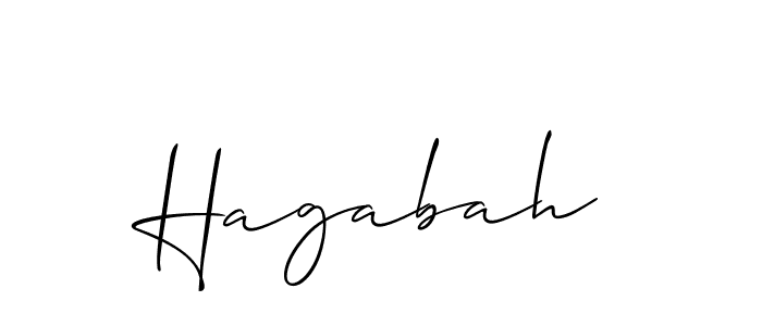 Make a beautiful signature design for name Hagabah. Use this online signature maker to create a handwritten signature for free. Hagabah signature style 2 images and pictures png