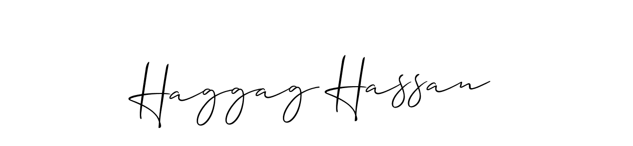 You can use this online signature creator to create a handwritten signature for the name Haggag Hassan. This is the best online autograph maker. Haggag Hassan signature style 2 images and pictures png