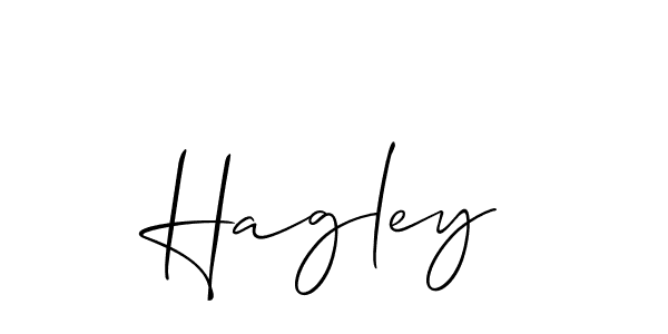 It looks lik you need a new signature style for name Hagley. Design unique handwritten (Allison_Script) signature with our free signature maker in just a few clicks. Hagley signature style 2 images and pictures png