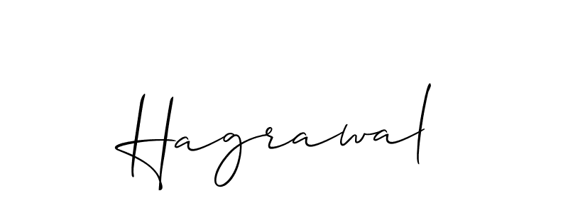 Make a beautiful signature design for name Hagrawal. Use this online signature maker to create a handwritten signature for free. Hagrawal signature style 2 images and pictures png