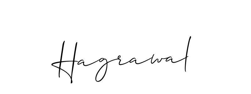 Make a beautiful signature design for name Hagrawal. Use this online signature maker to create a handwritten signature for free. Hagrawal signature style 2 images and pictures png