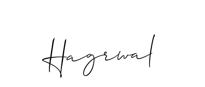 Also we have Hagrwal name is the best signature style. Create professional handwritten signature collection using Allison_Script autograph style. Hagrwal signature style 2 images and pictures png