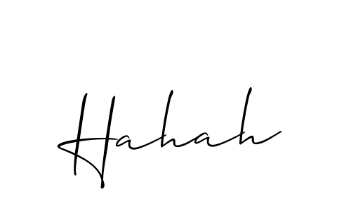 if you are searching for the best signature style for your name Hahah. so please give up your signature search. here we have designed multiple signature styles  using Allison_Script. Hahah signature style 2 images and pictures png