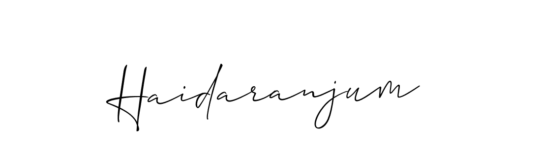 You should practise on your own different ways (Allison_Script) to write your name (Haidaranjum) in signature. don't let someone else do it for you. Haidaranjum signature style 2 images and pictures png