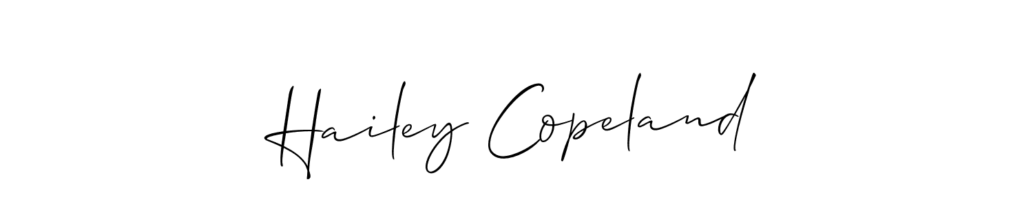 Here are the top 10 professional signature styles for the name Hailey Copeland. These are the best autograph styles you can use for your name. Hailey Copeland signature style 2 images and pictures png