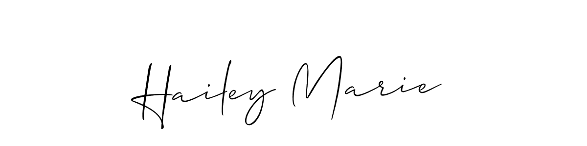 How to Draw Hailey Marie signature style? Allison_Script is a latest design signature styles for name Hailey Marie. Hailey Marie signature style 2 images and pictures png