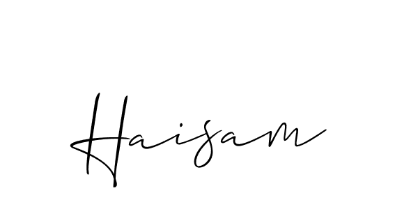 Here are the top 10 professional signature styles for the name Haisam. These are the best autograph styles you can use for your name. Haisam signature style 2 images and pictures png