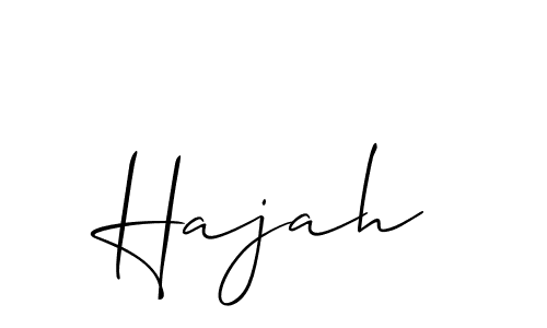 Hajah stylish signature style. Best Handwritten Sign (Allison_Script) for my name. Handwritten Signature Collection Ideas for my name Hajah. Hajah signature style 2 images and pictures png