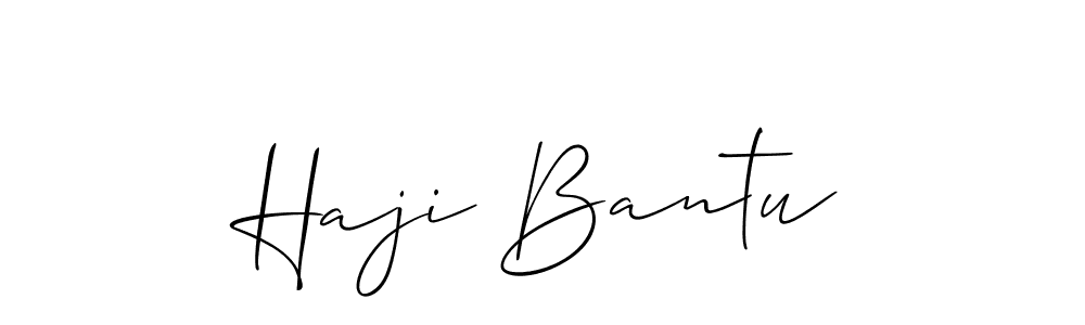 You can use this online signature creator to create a handwritten signature for the name Haji Bantu. This is the best online autograph maker. Haji Bantu signature style 2 images and pictures png