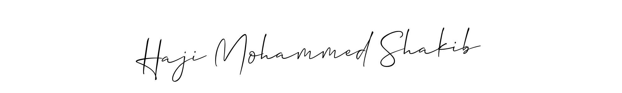 Once you've used our free online signature maker to create your best signature Allison_Script style, it's time to enjoy all of the benefits that Haji Mohammed Shakib name signing documents. Haji Mohammed Shakib signature style 2 images and pictures png