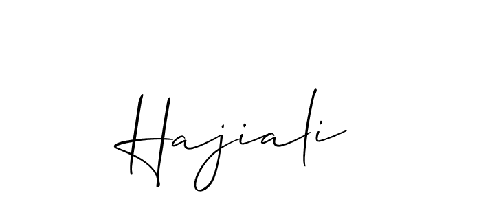 How to Draw Hajiali signature style? Allison_Script is a latest design signature styles for name Hajiali. Hajiali signature style 2 images and pictures png