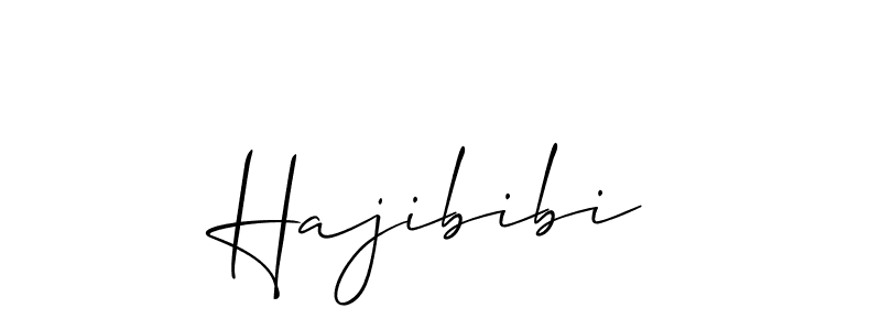 Once you've used our free online signature maker to create your best signature Allison_Script style, it's time to enjoy all of the benefits that Hajibibi name signing documents. Hajibibi signature style 2 images and pictures png