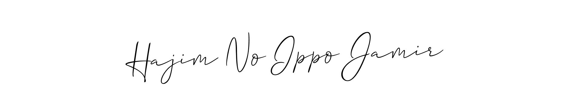 Make a beautiful signature design for name Hajim No Ippo Jamir. Use this online signature maker to create a handwritten signature for free. Hajim No Ippo Jamir signature style 2 images and pictures png