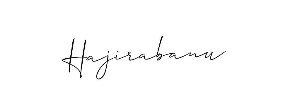 This is the best signature style for the Hajirabanu name. Also you like these signature font (Allison_Script). Mix name signature. Hajirabanu signature style 2 images and pictures png