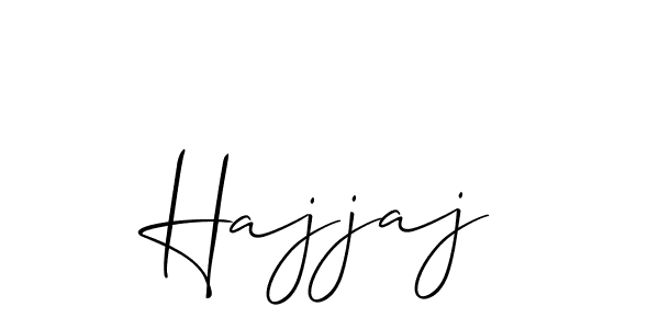 Similarly Allison_Script is the best handwritten signature design. Signature creator online .You can use it as an online autograph creator for name Hajjaj. Hajjaj signature style 2 images and pictures png
