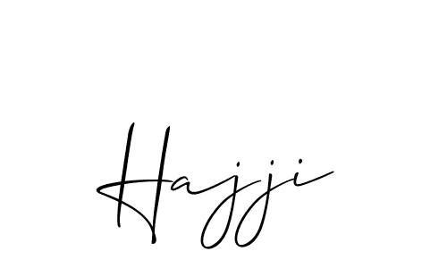 Best and Professional Signature Style for Hajji. Allison_Script Best Signature Style Collection. Hajji signature style 2 images and pictures png