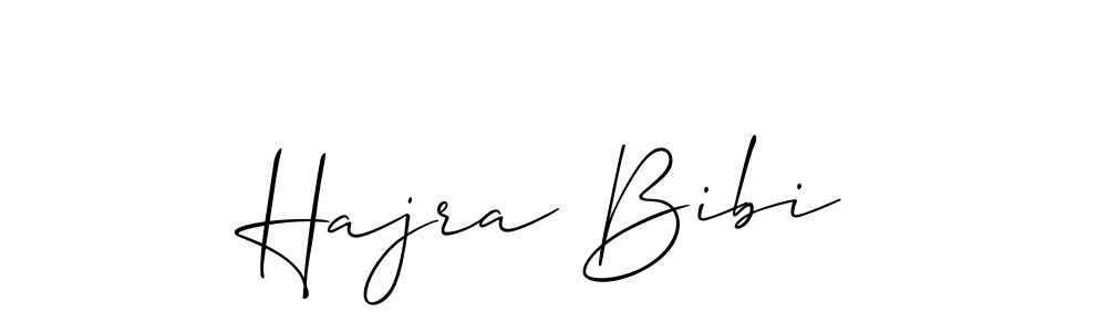 Also You can easily find your signature by using the search form. We will create Hajra Bibi name handwritten signature images for you free of cost using Allison_Script sign style. Hajra Bibi signature style 2 images and pictures png