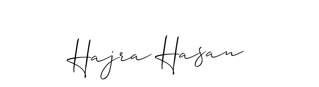 Also You can easily find your signature by using the search form. We will create Hajra Hasan name handwritten signature images for you free of cost using Allison_Script sign style. Hajra Hasan signature style 2 images and pictures png