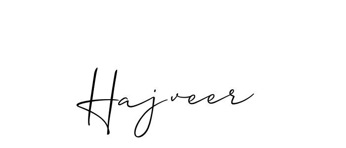 Similarly Allison_Script is the best handwritten signature design. Signature creator online .You can use it as an online autograph creator for name Hajveer. Hajveer signature style 2 images and pictures png