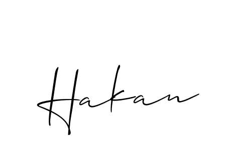 if you are searching for the best signature style for your name Hakan. so please give up your signature search. here we have designed multiple signature styles  using Allison_Script. Hakan signature style 2 images and pictures png