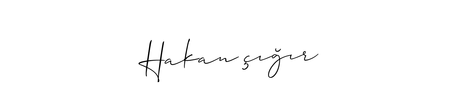 Hakan çığır stylish signature style. Best Handwritten Sign (Allison_Script) for my name. Handwritten Signature Collection Ideas for my name Hakan çığır. Hakan çığır signature style 2 images and pictures png