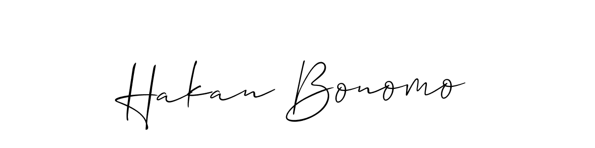 Best and Professional Signature Style for Hakan Bonomo. Allison_Script Best Signature Style Collection. Hakan Bonomo signature style 2 images and pictures png