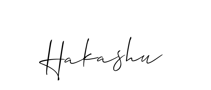 Check out images of Autograph of Hakashu name. Actor Hakashu Signature Style. Allison_Script is a professional sign style online. Hakashu signature style 2 images and pictures png