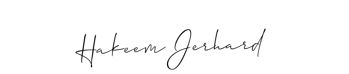 Best and Professional Signature Style for Hakeem Jerhard. Allison_Script Best Signature Style Collection. Hakeem Jerhard signature style 2 images and pictures png