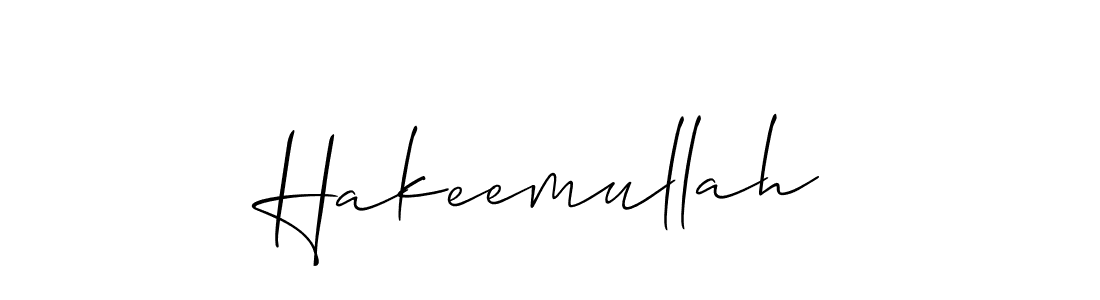 It looks lik you need a new signature style for name Hakeemullah. Design unique handwritten (Allison_Script) signature with our free signature maker in just a few clicks. Hakeemullah signature style 2 images and pictures png