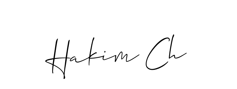 Make a short Hakim Ch signature style. Manage your documents anywhere anytime using Allison_Script. Create and add eSignatures, submit forms, share and send files easily. Hakim Ch signature style 2 images and pictures png