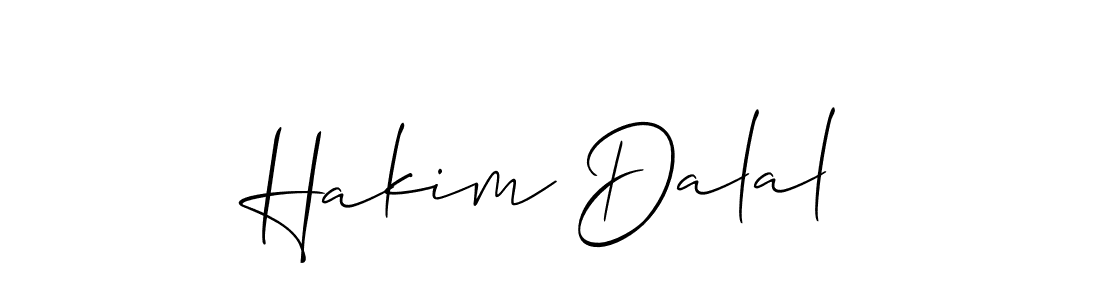 It looks lik you need a new signature style for name Hakim Dalal. Design unique handwritten (Allison_Script) signature with our free signature maker in just a few clicks. Hakim Dalal signature style 2 images and pictures png