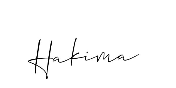 Make a beautiful signature design for name Hakima. Use this online signature maker to create a handwritten signature for free. Hakima signature style 2 images and pictures png