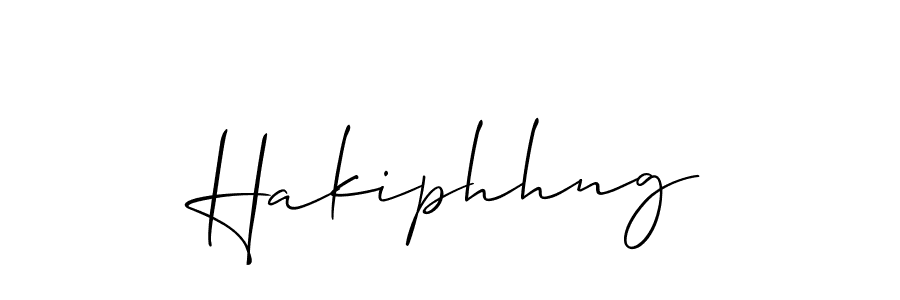 How to Draw Hakiphhng signature style? Allison_Script is a latest design signature styles for name Hakiphhng. Hakiphhng signature style 2 images and pictures png