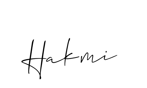 It looks lik you need a new signature style for name Hakmi. Design unique handwritten (Allison_Script) signature with our free signature maker in just a few clicks. Hakmi signature style 2 images and pictures png