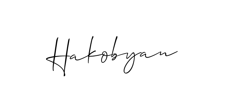 Once you've used our free online signature maker to create your best signature Allison_Script style, it's time to enjoy all of the benefits that Hakobyan name signing documents. Hakobyan signature style 2 images and pictures png