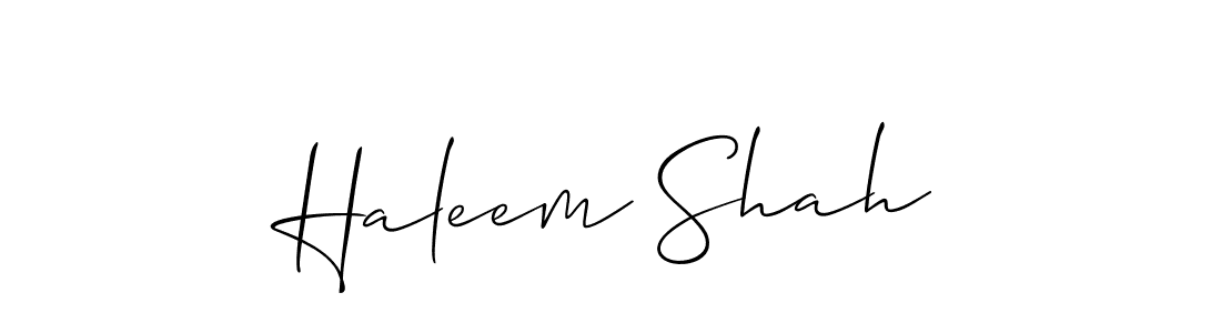 Similarly Allison_Script is the best handwritten signature design. Signature creator online .You can use it as an online autograph creator for name Haleem Shah. Haleem Shah signature style 2 images and pictures png