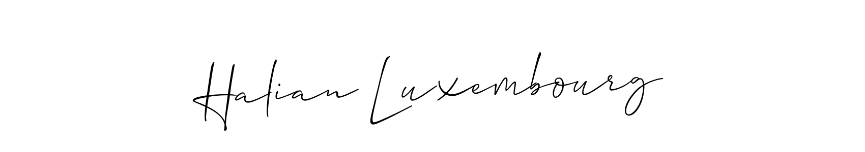 Once you've used our free online signature maker to create your best signature Allison_Script style, it's time to enjoy all of the benefits that Halian Luxembourg name signing documents. Halian Luxembourg signature style 2 images and pictures png