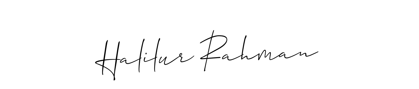 Make a beautiful signature design for name Halilur Rahman. Use this online signature maker to create a handwritten signature for free. Halilur Rahman signature style 2 images and pictures png