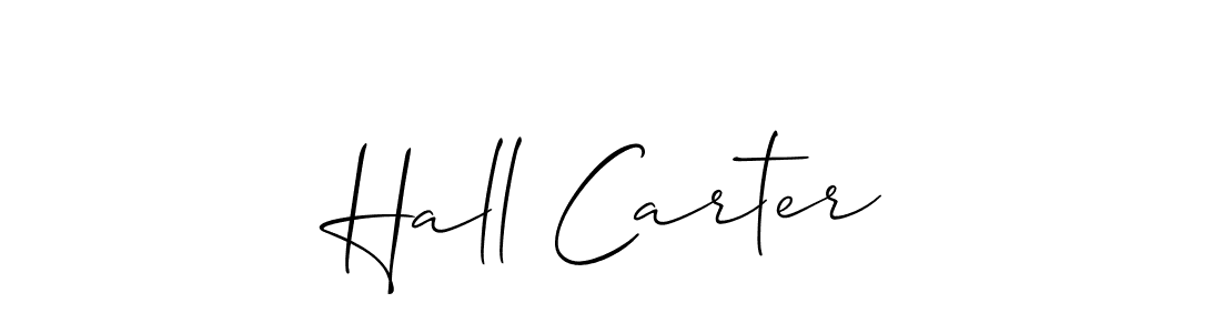 if you are searching for the best signature style for your name Hall Carter. so please give up your signature search. here we have designed multiple signature styles  using Allison_Script. Hall Carter signature style 2 images and pictures png