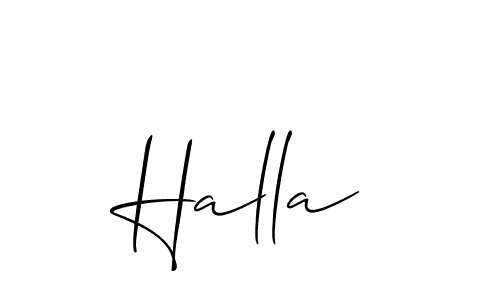 This is the best signature style for the Halla name. Also you like these signature font (Allison_Script). Mix name signature. Halla signature style 2 images and pictures png