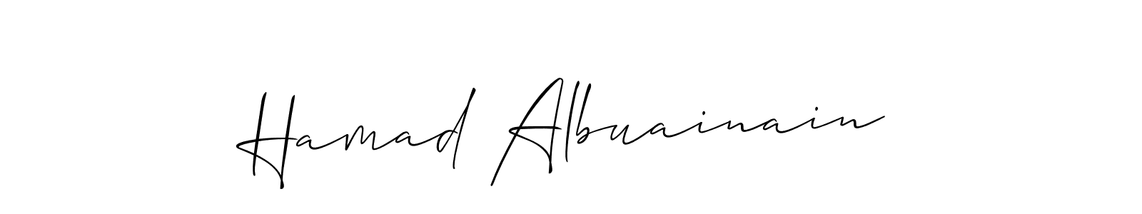 Here are the top 10 professional signature styles for the name Hamad Albuainain. These are the best autograph styles you can use for your name. Hamad Albuainain signature style 2 images and pictures png