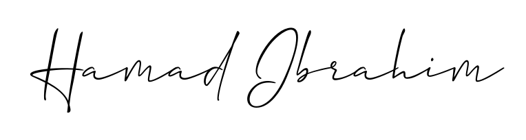 Stand out with a creative autograph for Hamad Ibrahim. The Allison_Script styling blends modern aesthetics with classic signature flourishes. Hamad Ibrahim signature style 2 images and pictures png
