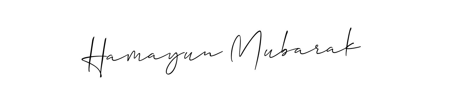 Make a beautiful signature design for name Hamayun Mubarak. Use this online signature maker to create a handwritten signature for free. Hamayun Mubarak signature style 2 images and pictures png